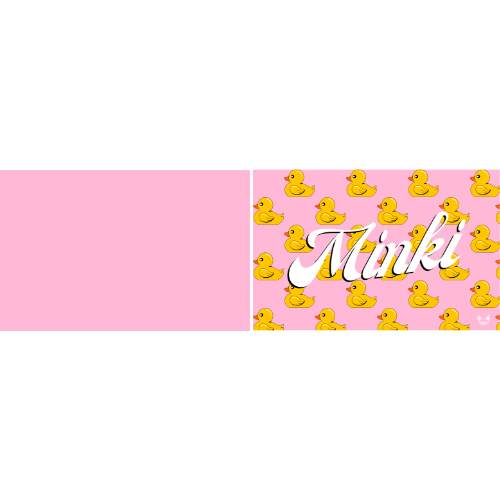 Pillowcase with Duck Pattern (Available in 3 Colours)