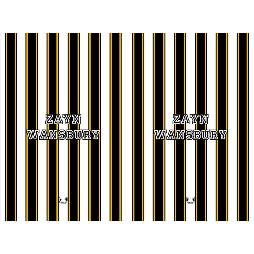 Laundry Bag with Vertical Striped Pattern (Available in 9 Colours)