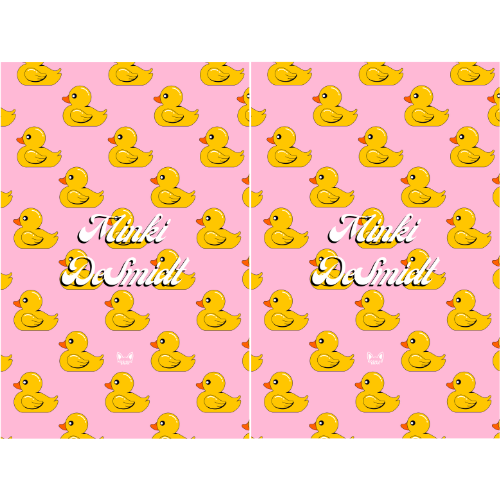 Laundry Bag with Duck Pattern (Available in 3 Colours)