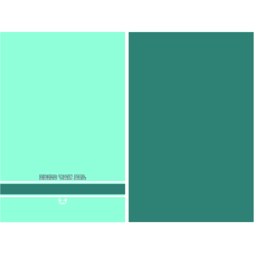 Duvet Cover with Plain & Single Left-Stripe Pattern (Available in 6 Colours)