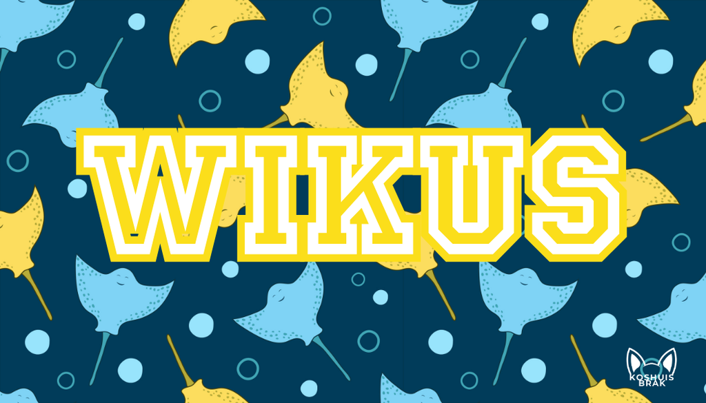 Stingrays on Navy Pattern l Summer Towel