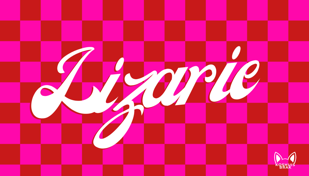 Pink Checkered Pattern l Summer Towel