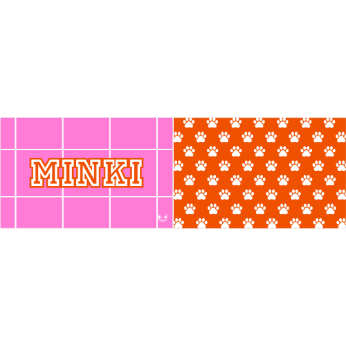 Pillowcase with Paw Pattern