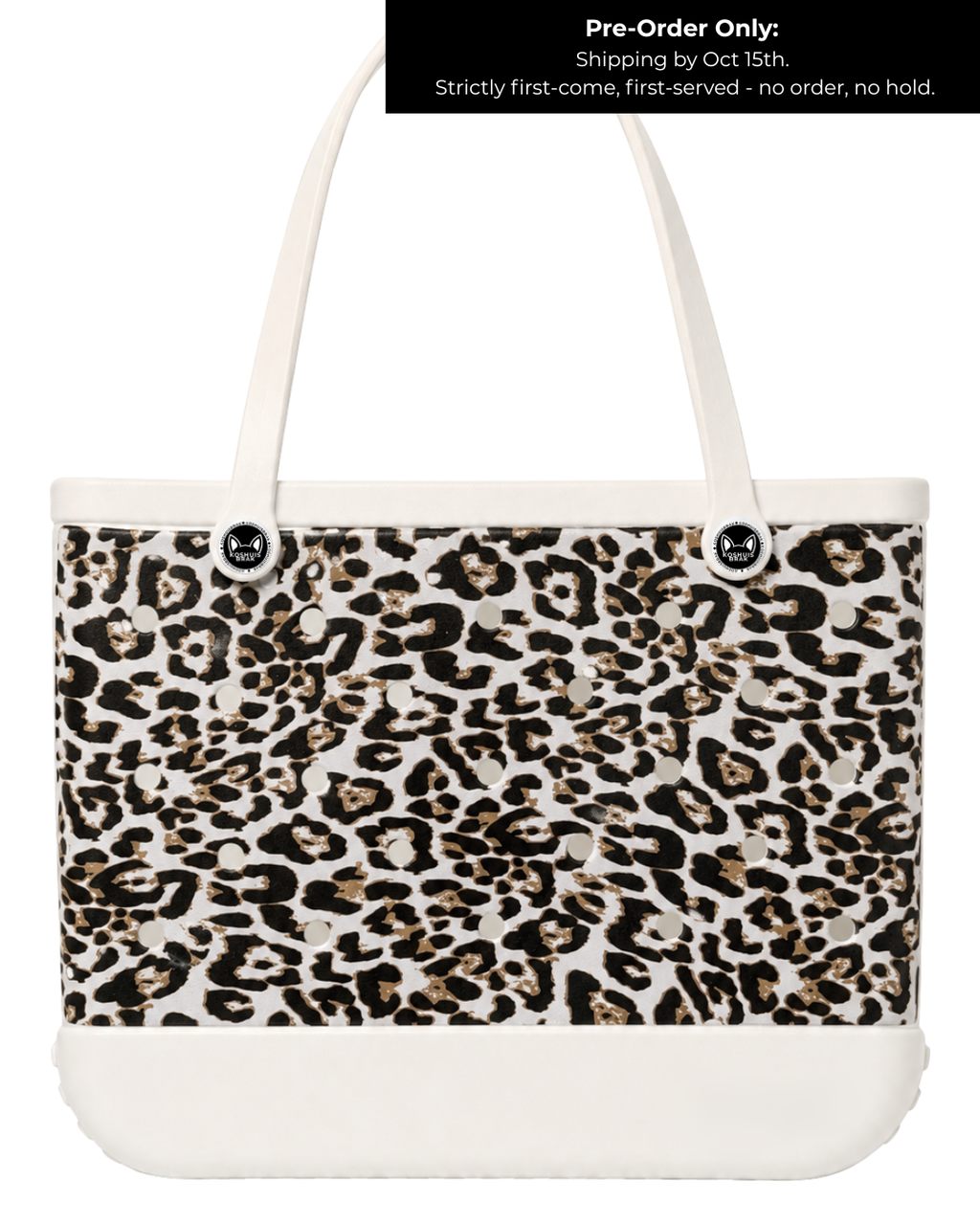 Large Krokkedil Sak - Leopard Print