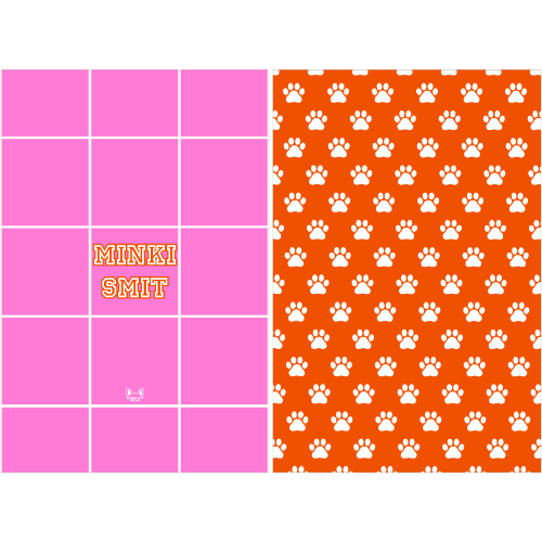 Laundry Bag with Paw Pattern (Available in 3 Colours)