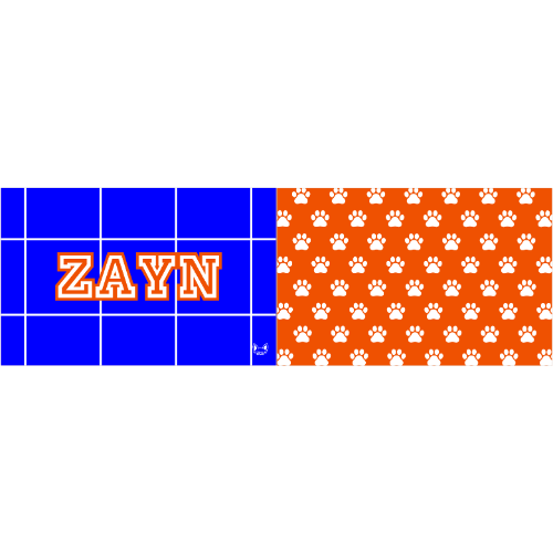 Pillowcase with Paw Pattern