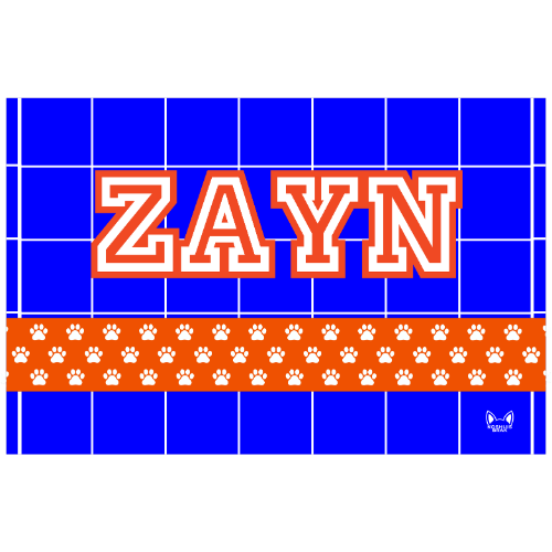 Towel with Paw Pattern (Available in 3 Colours)