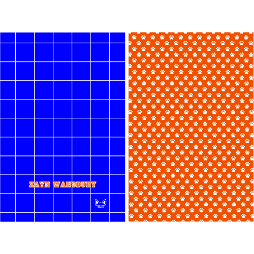 Duvet Cover with Paw Pattern (Available in 3 Colours)