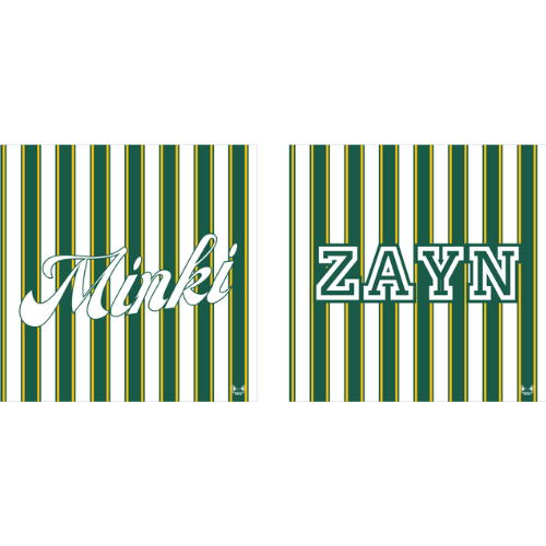 Fleece Blanket with Vertical Striped Pattern (Available in 9 Colours)