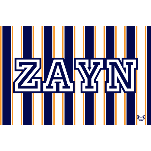 Towel with Vertical Striped Pattern (Available in 9 Colours)