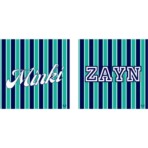 Fleece Blanket with Vertical Striped Pattern (Available in 9 Colours)