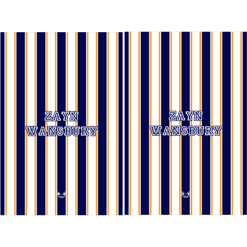 Laundry Bag with Vertical Striped Pattern (Available in 9 Colours)