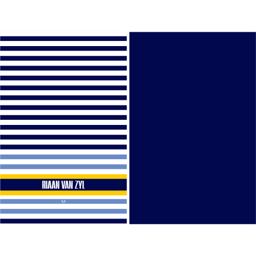 Duvet Cover with Horizontal Stripes (Available in 2 Colours)