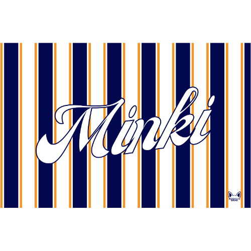 Towel with Vertical Striped Pattern (Available in 9 Colours)