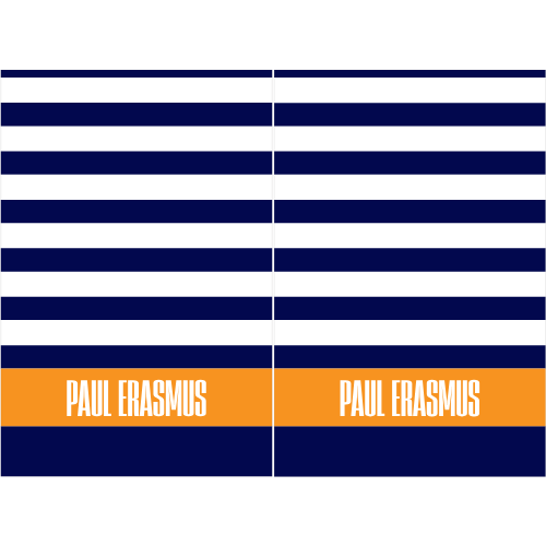 Laundry Bag with Horizontal Stripes (Available in 2 Colours)