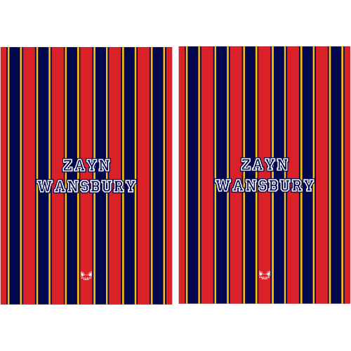 Laundry Bag with Vertical Striped Pattern (Available in 9 Colours)