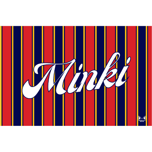 Towel with Vertical Striped Pattern (Available in 9 Colours)