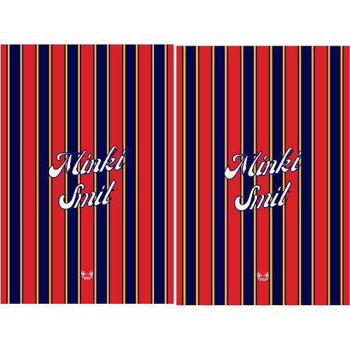 Laundry Bag with Vertical Striped Pattern (Available in 9 Colours)