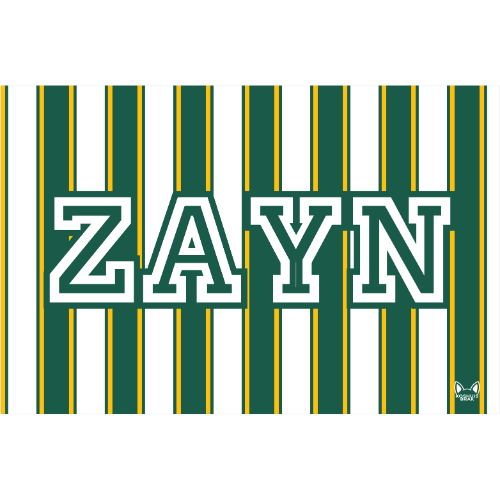 Towel with Vertical Striped Pattern (Available in 9 Colours)