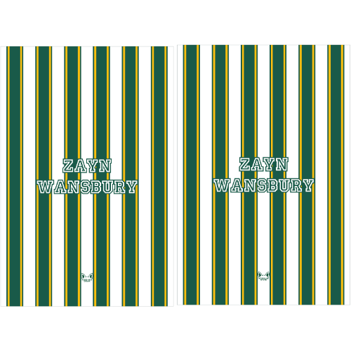 Laundry Bag with Vertical Striped Pattern (Available in 9 Colours)