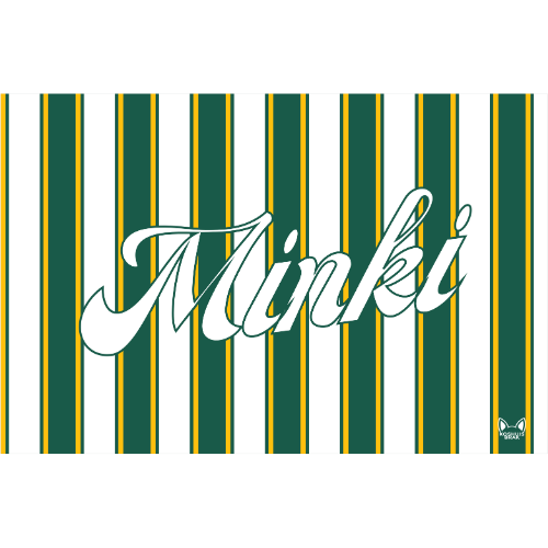 Towel with Vertical Striped Pattern (Available in 9 Colours)