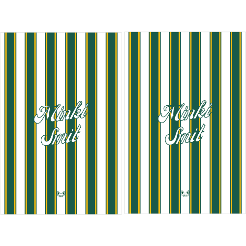 Laundry Bag with Vertical Striped Pattern (Available in 9 Colours)