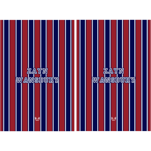 Laundry Bag with Vertical Striped Pattern (Available in 9 Colours)