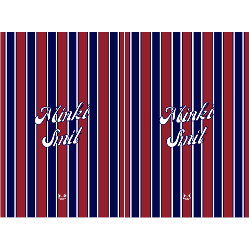 Laundry Bag with Vertical Striped Pattern (Available in 9 Colours)