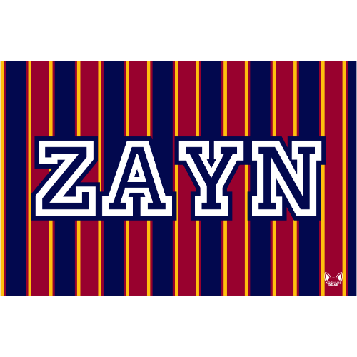 Towel with Vertical Striped Pattern (Available in 9 Colours)