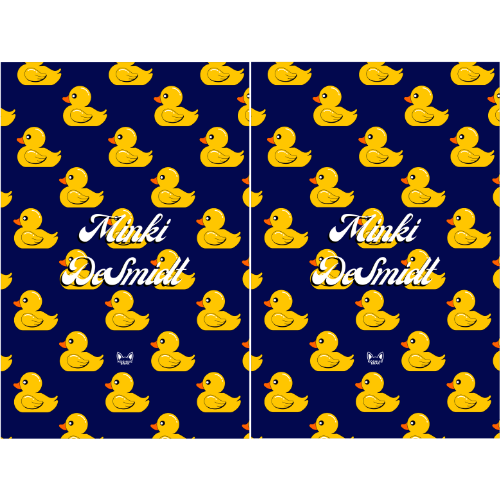 Laundry Bag with Duck Pattern (Available in 3 Colours)