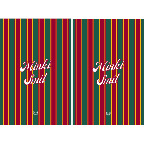 Laundry Bag with Vertical Striped Pattern (Available in 9 Colours)