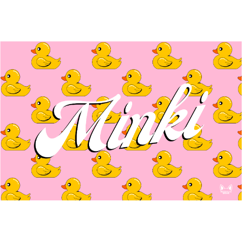 Towel with Duck Pattern (Available in 3 Colours)