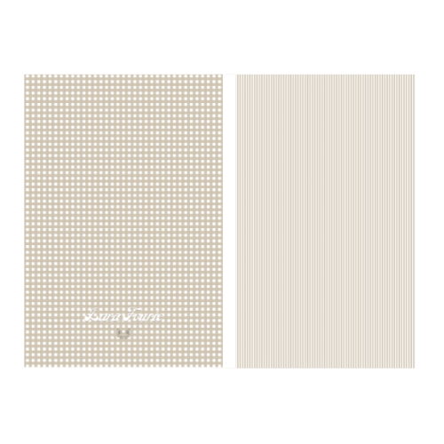 Duvet Cover with Pastel Gingham Pattern (Available in 4 Colours)