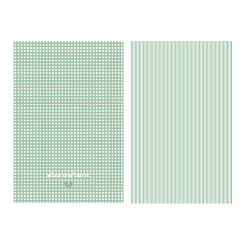 Duvet Cover with Pastel Gingham Pattern (Available in 4 Colours)