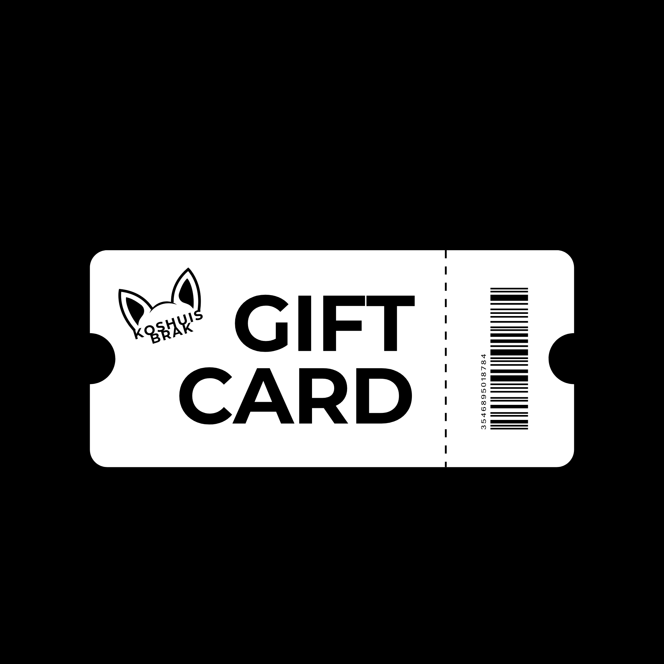 Koshuisbrak Gift Card