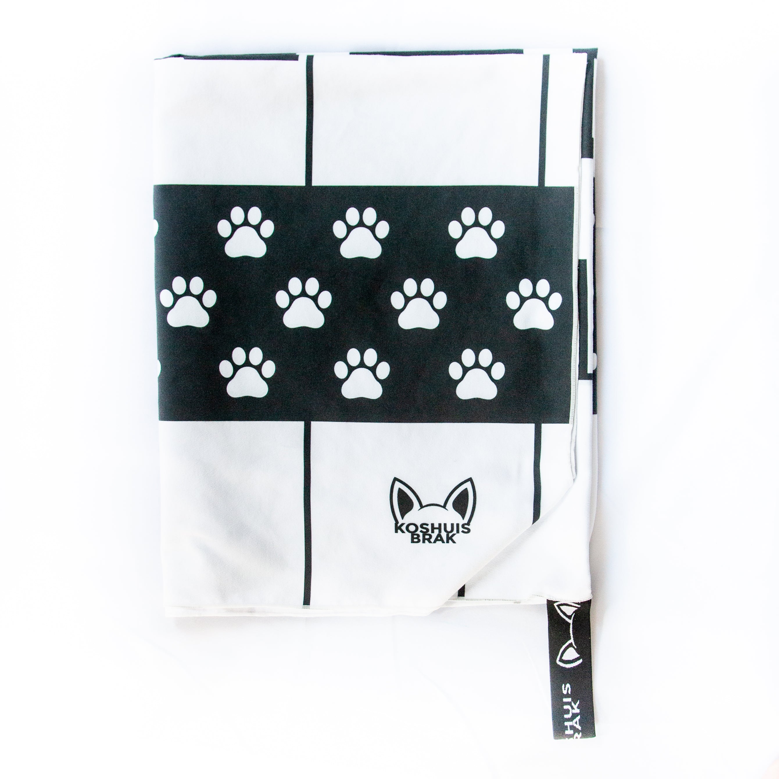 Towel with Paw Pattern (Available in 3 Colours)