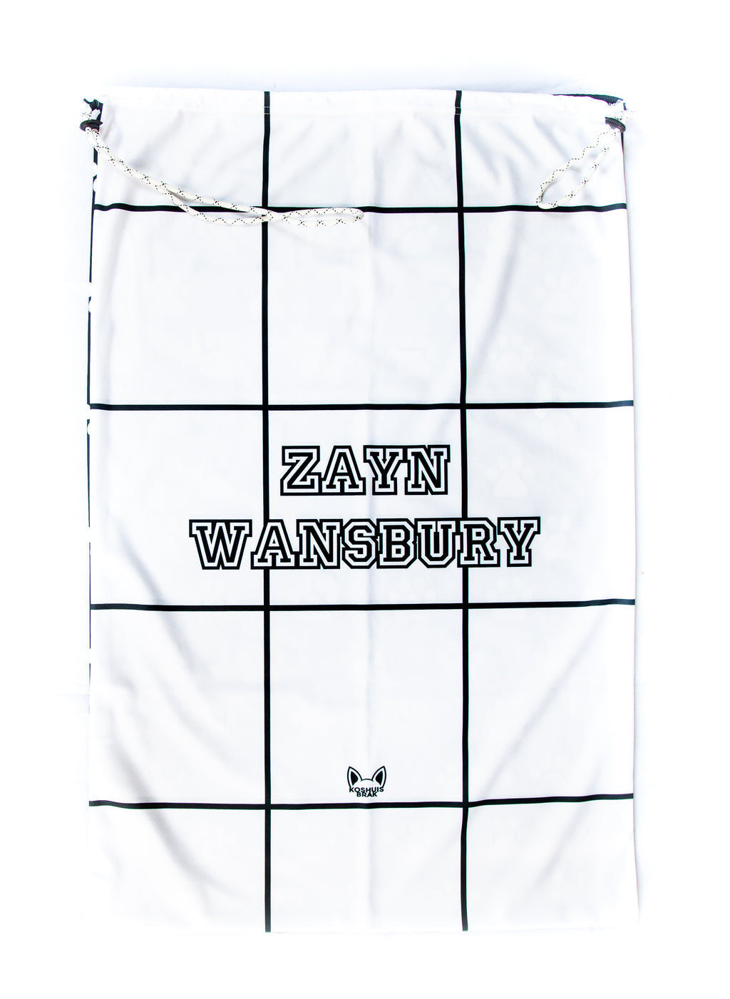 Laundry Bag with Paw Pattern (Available in 3 Colours)