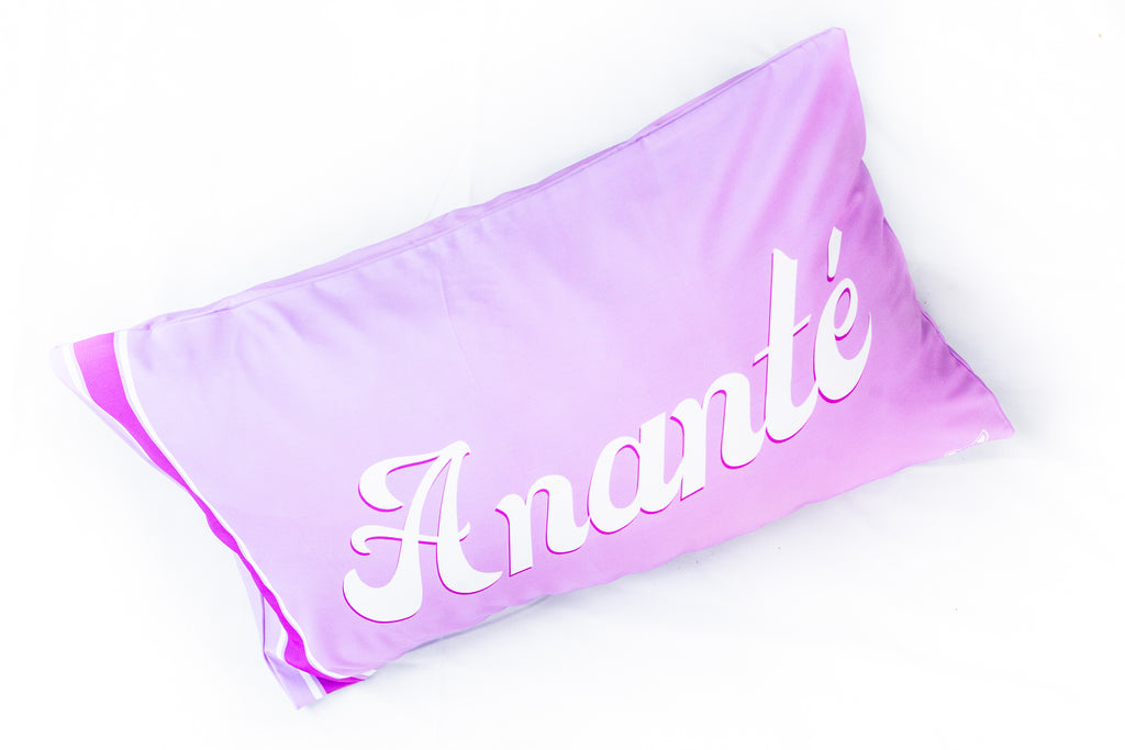 Pillowcase with Plain & Single Left-Stripe Pattern (Available in 6 Colours)