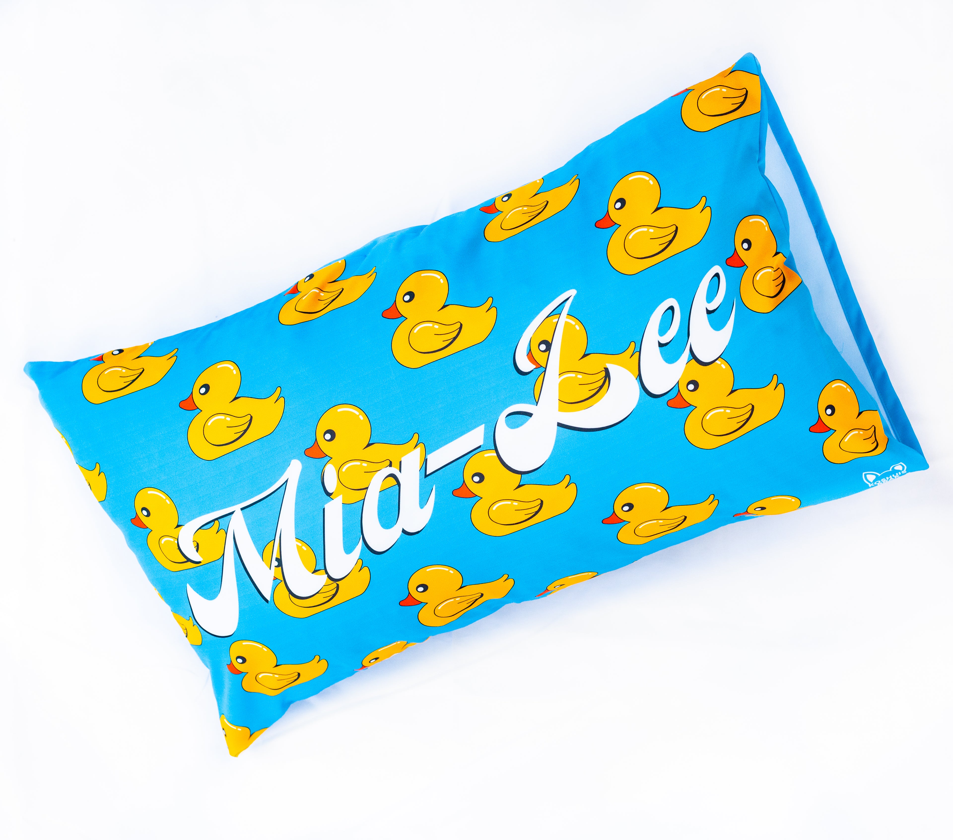 Pillowcase with Duck Pattern (Available in 3 Colours)