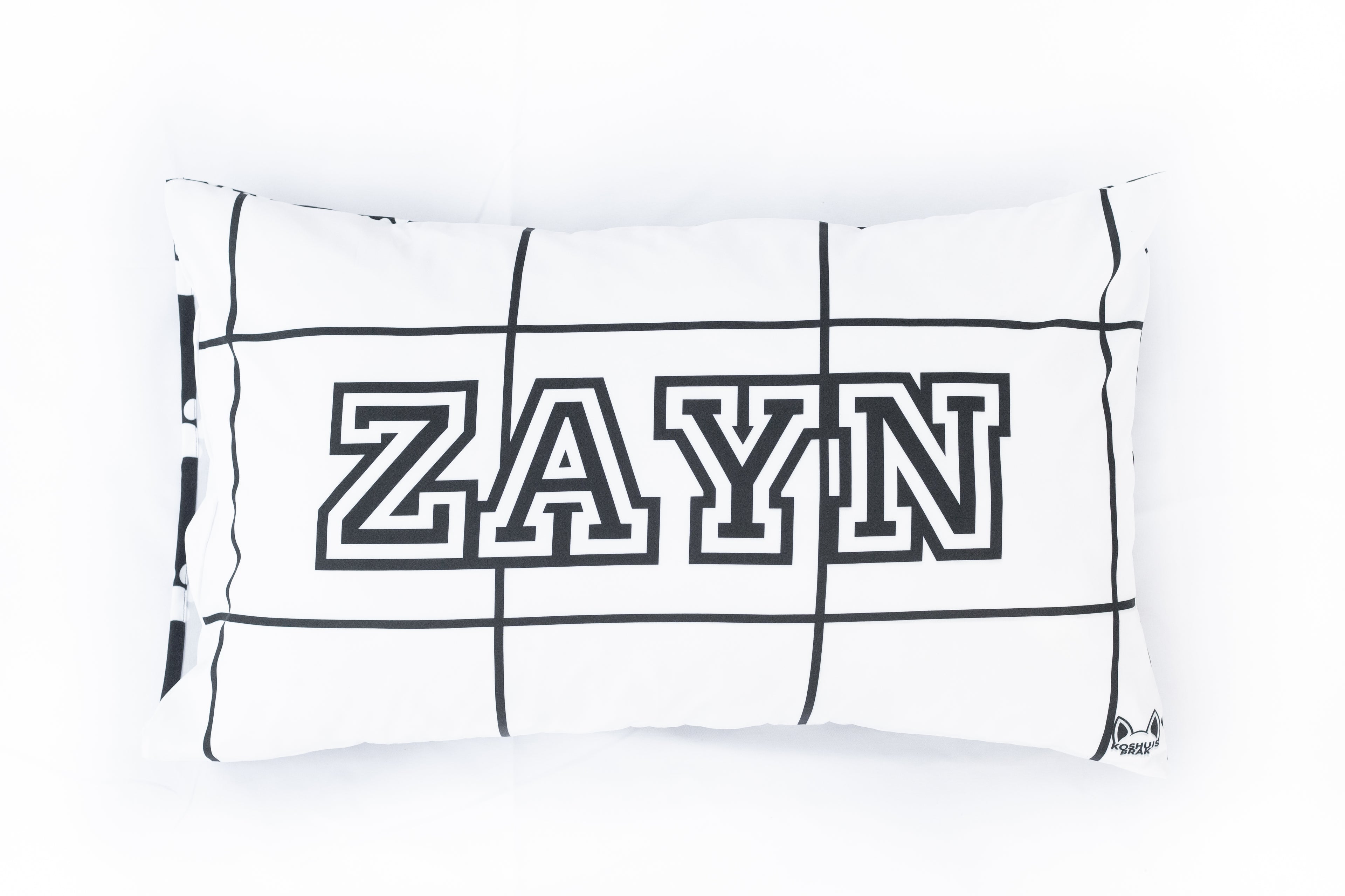 Pillowcase with Paw Pattern