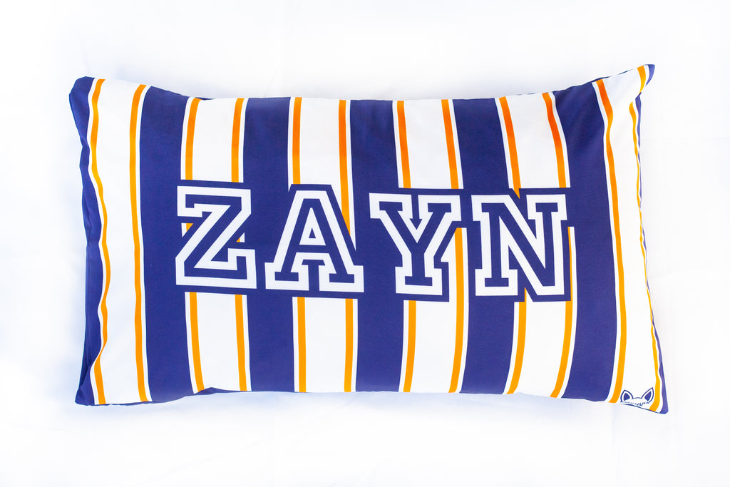 Pillowcase with Vertical Striped Pattern (Available in 9 Colours)