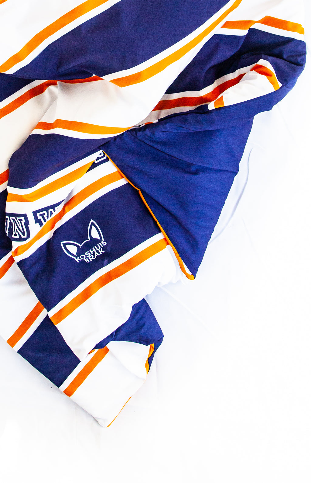 Duvet Cover with Vertical Striped Pattern (Available in 9 Colours)