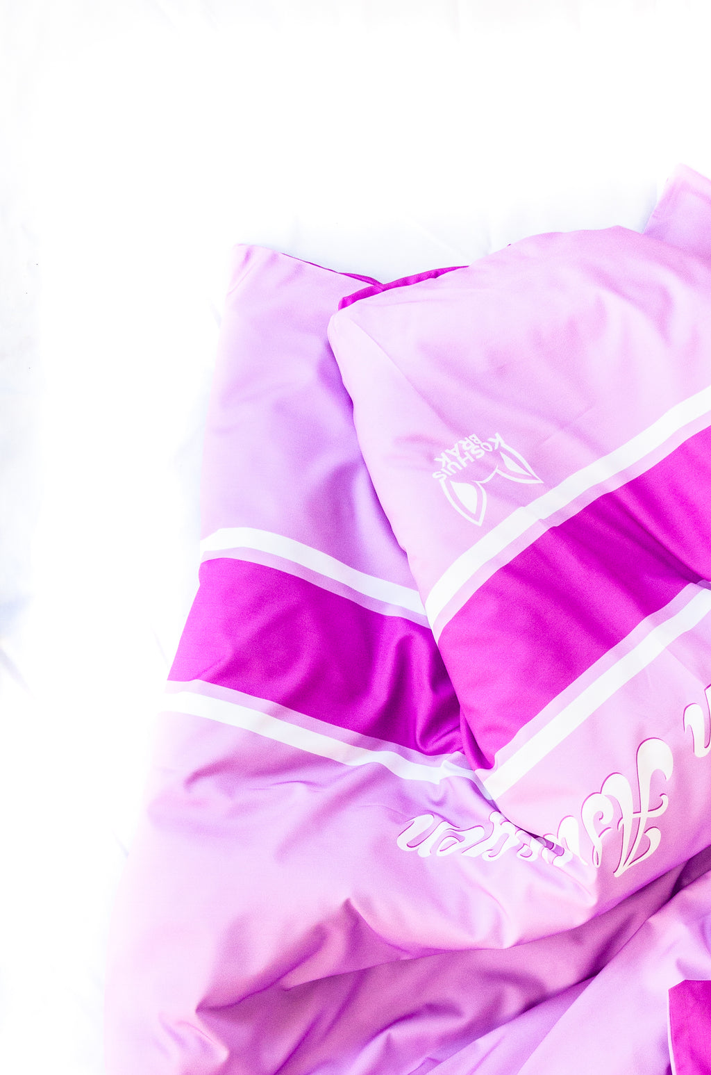 Duvet Cover with Plain & Single Left-Stripe Pattern (Available in 6 Colours)