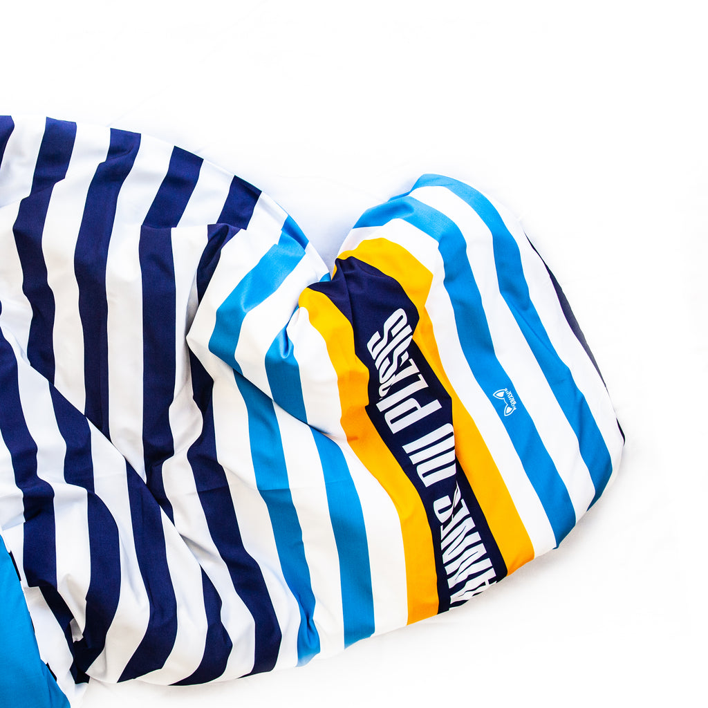 Duvet Cover with Horizontal Stripes (Available in 2 Colours)