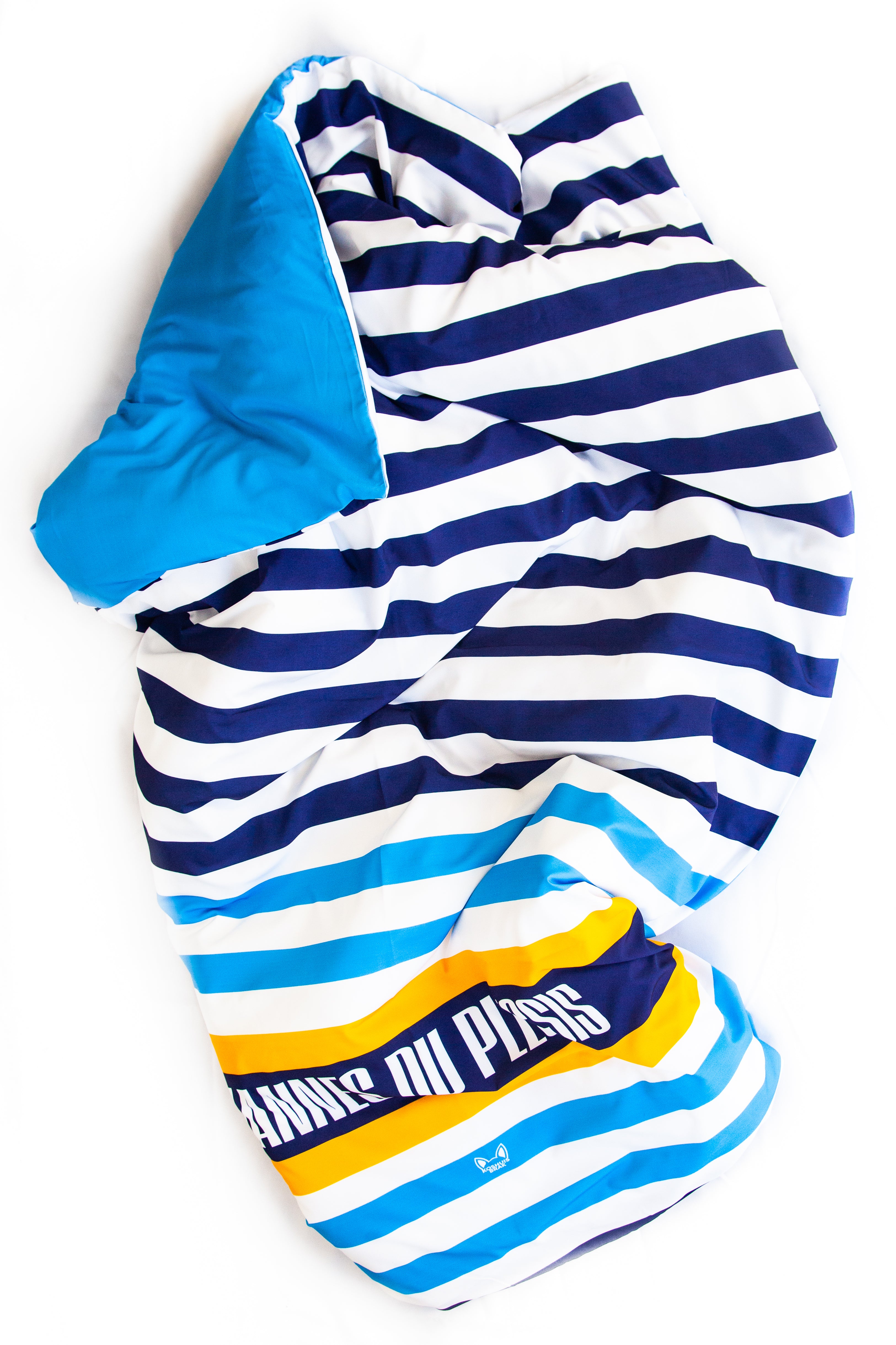 Duvet Cover with Horizontal Stripes (Available in 2 Colours)