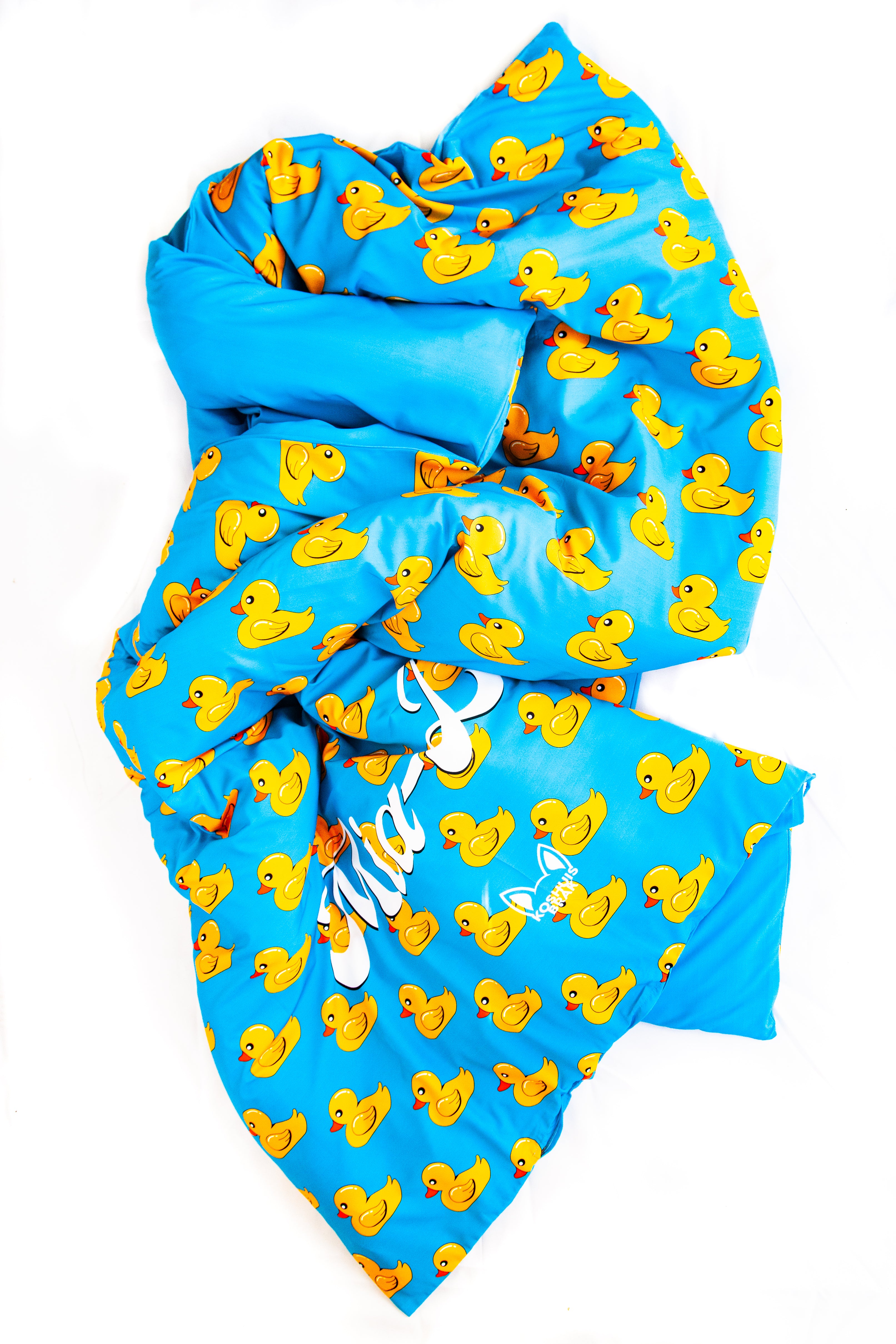 Duvet Cover with Duck Pattern (Available in 3 Colours)