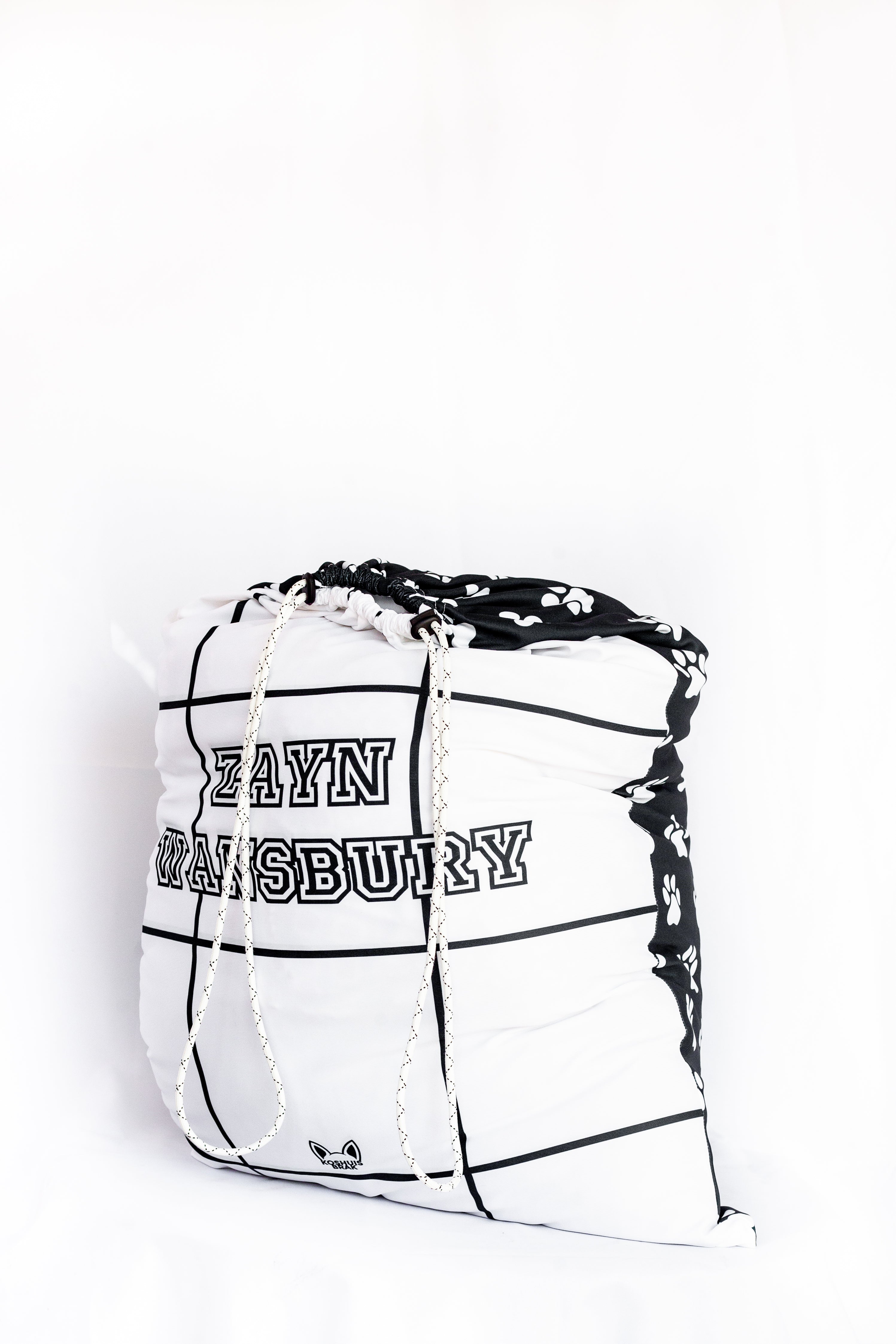 Laundry Bag with Paw Pattern (Available in 3 Colours)