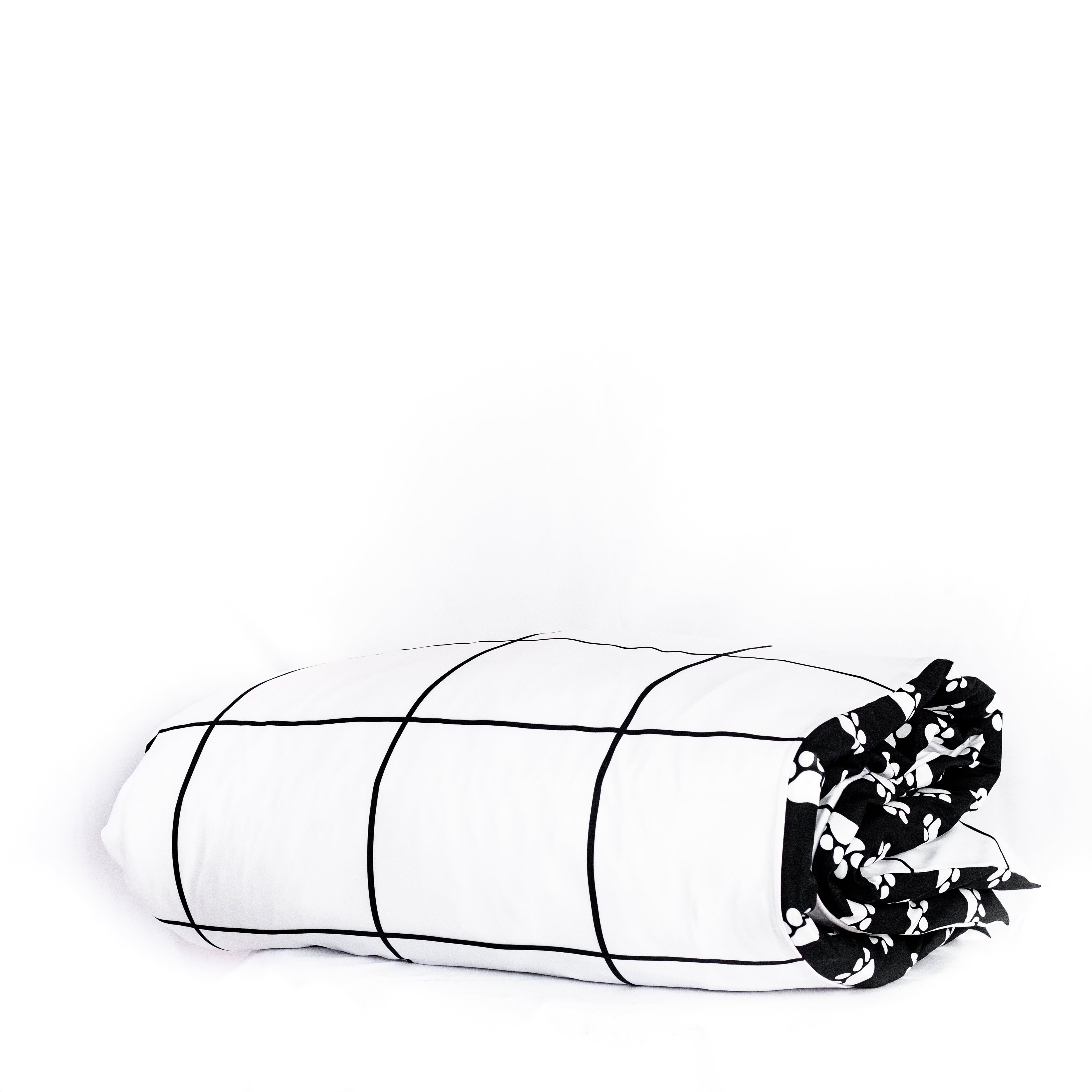 Duvet Cover with Paw Pattern (Available in 3 Colours)