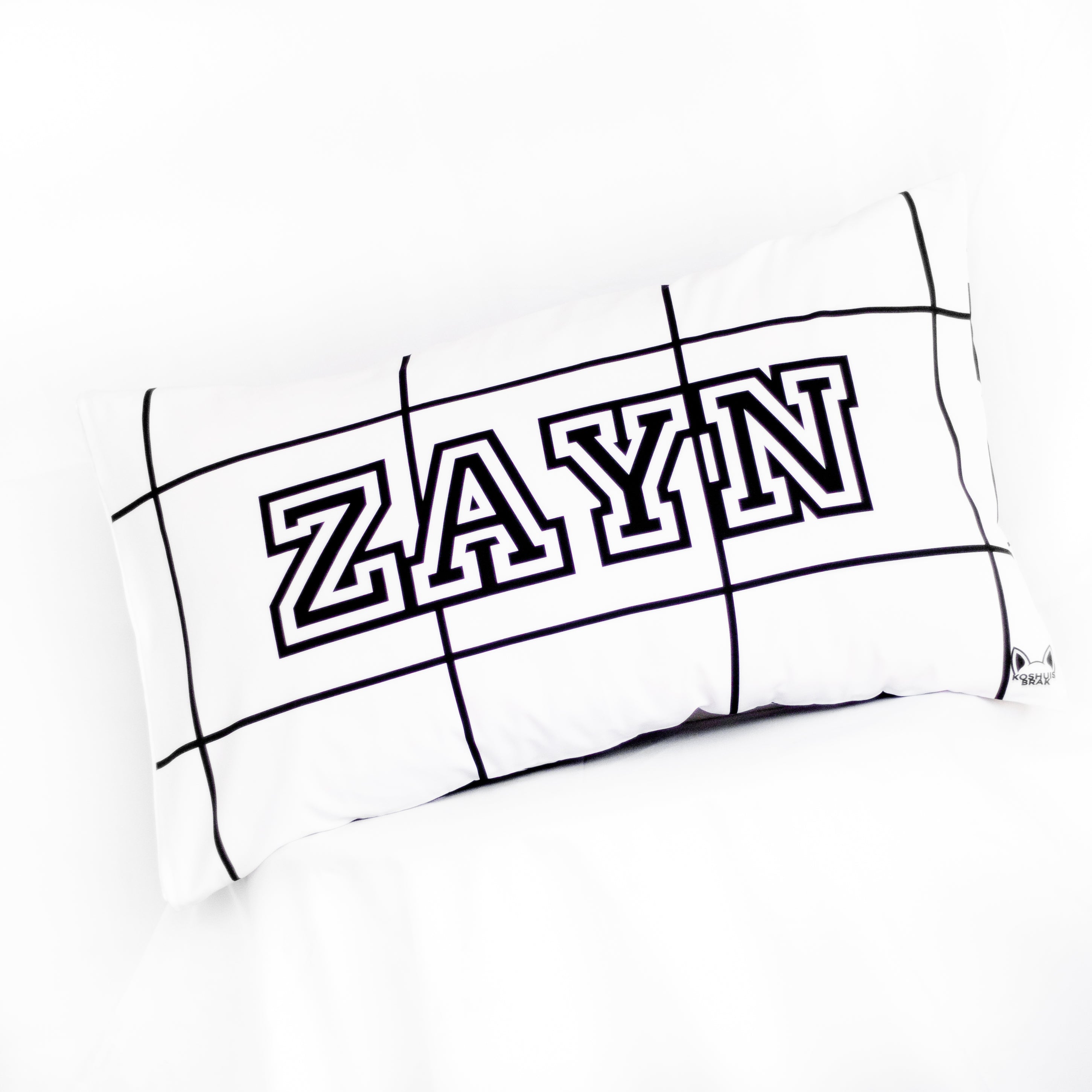 Pillowcase with Paw Pattern