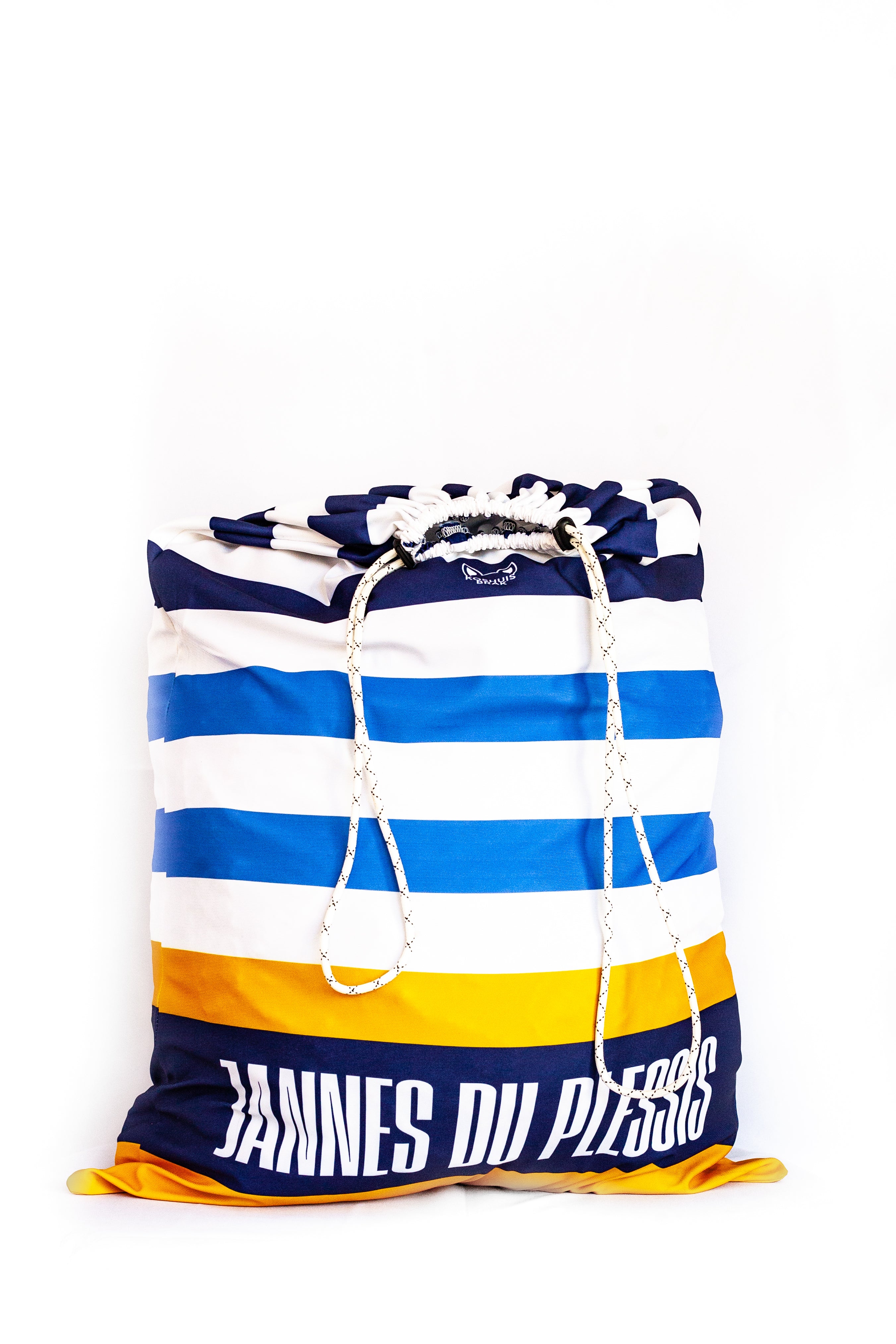 Laundry Bag with Horizontal Stripes (Available in 2 Colours)